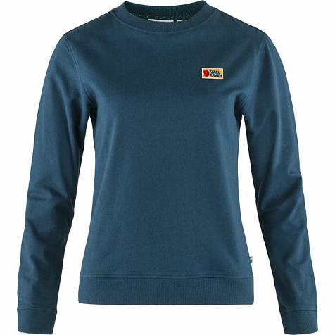 Fjallraven Udsalg Sweater Dame Vardag Mørkeblå UXHB64907